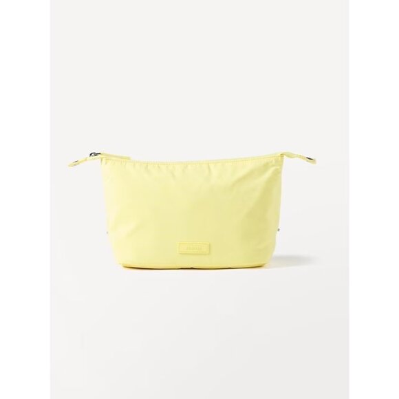Athleta Large All About Cosmetic Bag in Citron Yellow - Picture 1 of 2